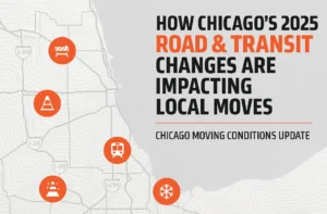 How Chicago’s 2025 Road & Transit Changes Are Impacting Local Moves